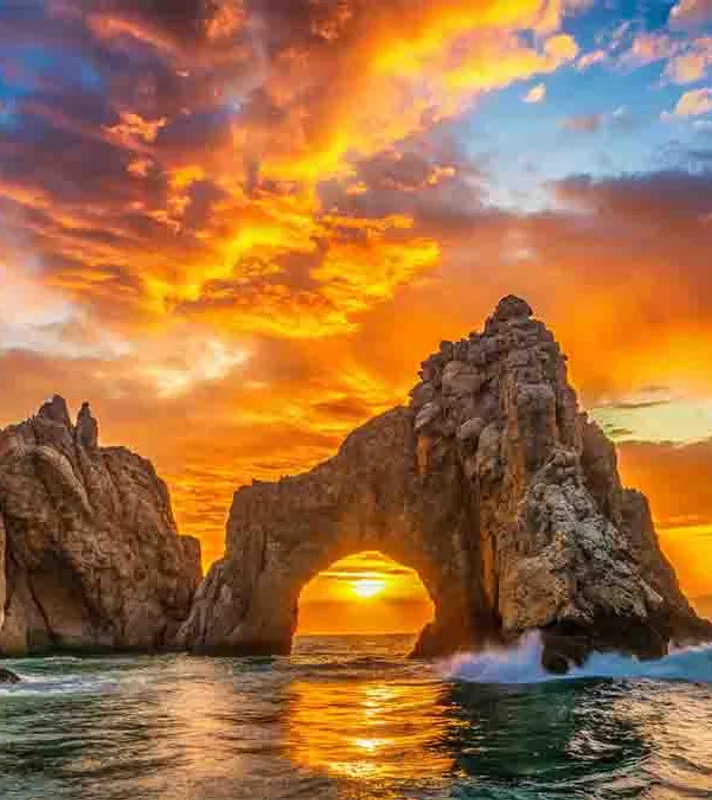 Crucero al atardecer